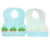 Customize Portable Ultra Thin Nonwoven Disposable Baby Bibs