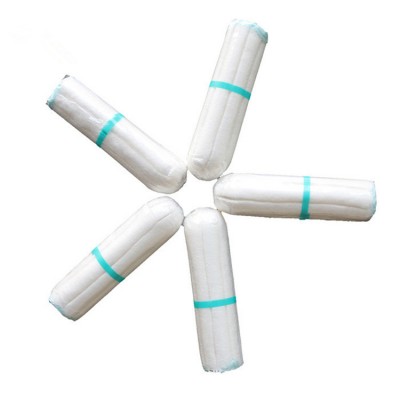 Sanitary Feminine Pearl Applicator Tampon Disposable Use