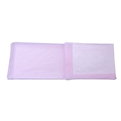 Waterproof breathable fluff underpad disdposable bed pad for incontinence